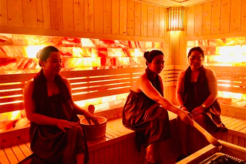 Xông hơi tại massage Vĩnh Yên